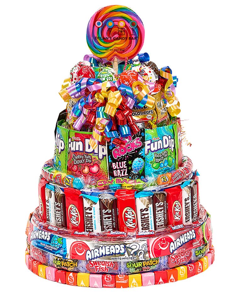 Large Deluxe Candy Cake