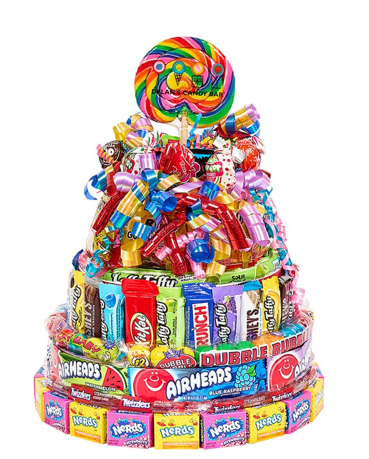 Medium Deluxe Candy Cake