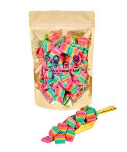Sour Fruity Mini Rainbow Belt Bites Bulk Bag