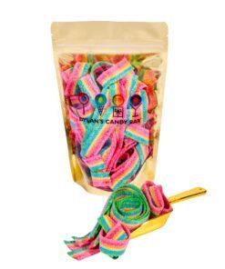 Sour Fruity Rainbow Belts Bulk Bag