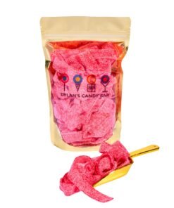 Sour Strawberry Belts Bulk Bag