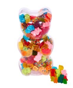 Gummy Bear Bank with Gummy Bears