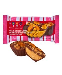 Milk Chocolate Peanut Butter Cups with Toffee Bits